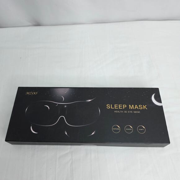 MZOO Sleep Mask for Side Sleeper Women Men, Eye Mask for Sleeping Light Blocking - Picture 8 of 11
